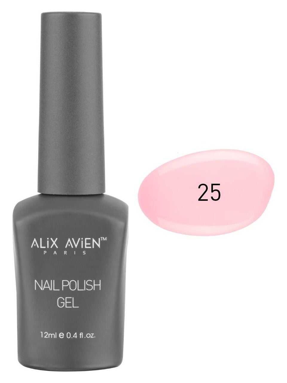 ALİX AVİEN Uv Kalıcı Oje - Gel Polish 12 ML NO:025