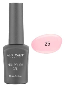 ALİX AVİEN Uv Kalıcı Oje - Gel Polish 12 ML NO:025