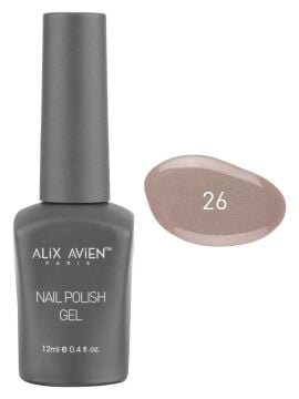 ALİX AVİEN Uv Kalıcı Oje - Gel Polish 12 ML NO:026