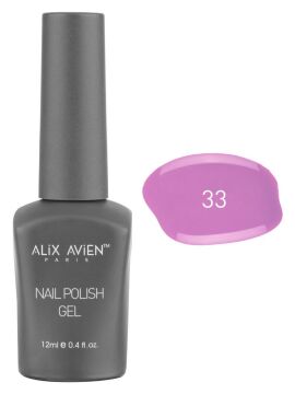 ALİX AVİEN Uv Kalıcı Oje - Gel Polish 12 ML NO:033