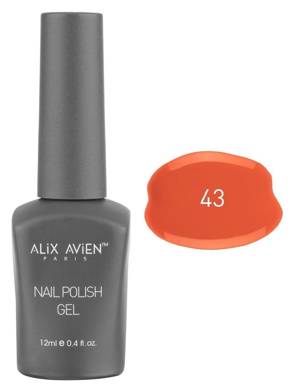 ALİX AVİEN Uv Kalıcı Oje - Gel Polish 12 ML NO:043