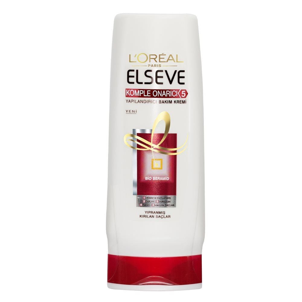ELSEVE SAÇ KREMİ 250ml KOMPLE ONARICI 5 Yıpranmış Saçlar