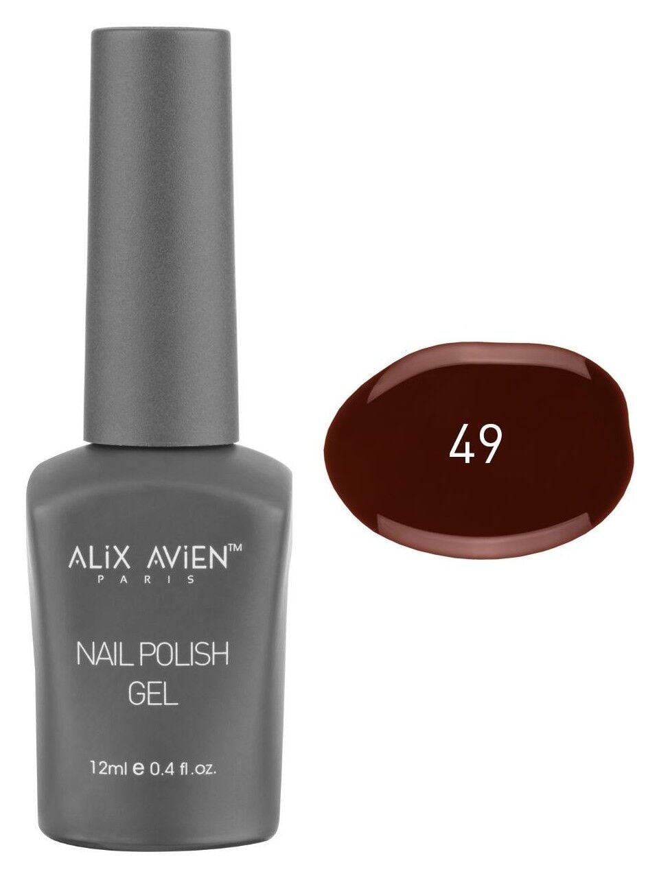 ALİX AVİEN Uv Kalıcı Oje - Gel Polish 12 ML NO:049