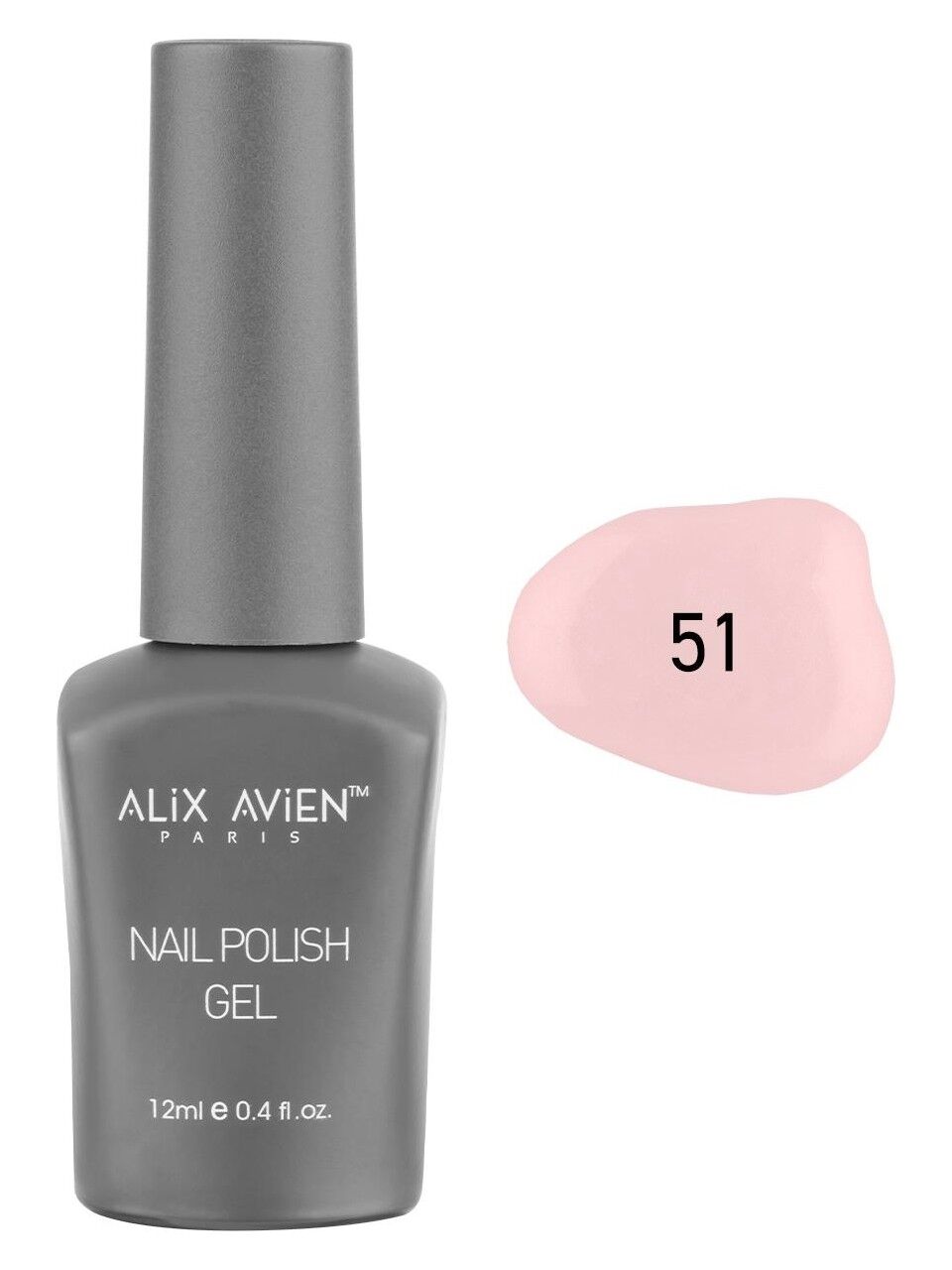 ALİX AVİEN Uv Kalıcı Oje - Gel Polish 12 ML NO:051