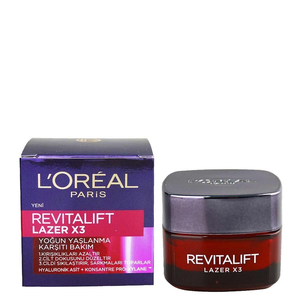LOREAL REVITALIFT LAZER X3 GÜNDÜZ 50 ML