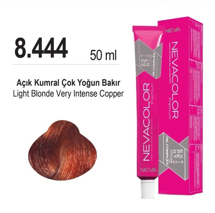 NEVACOLOR SAÇ BOYASI 8.444 A.KUMRAL ÇOK YOĞUNBAKIR