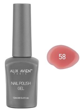 ALİX AVİEN Uv Kalıcı Oje - Gel Polish 12 ML NO:058
