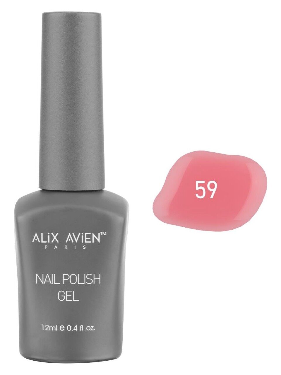 ALİX AVİEN Uv Kalıcı Oje - Gel Polish 12 ML NO:059