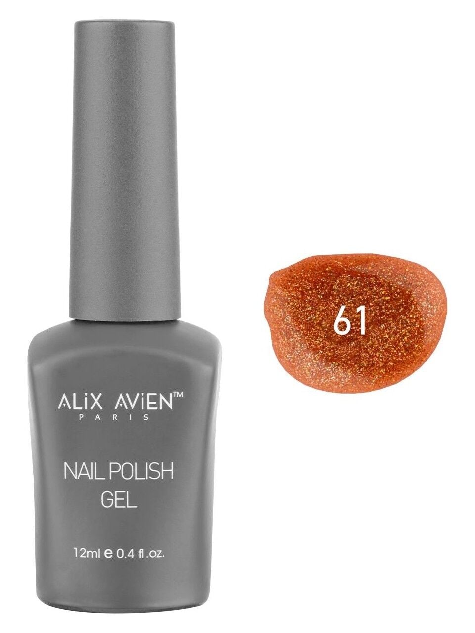 ALİX AVİEN Uv Kalıcı Oje - Gel Polish 12 ML NO:061