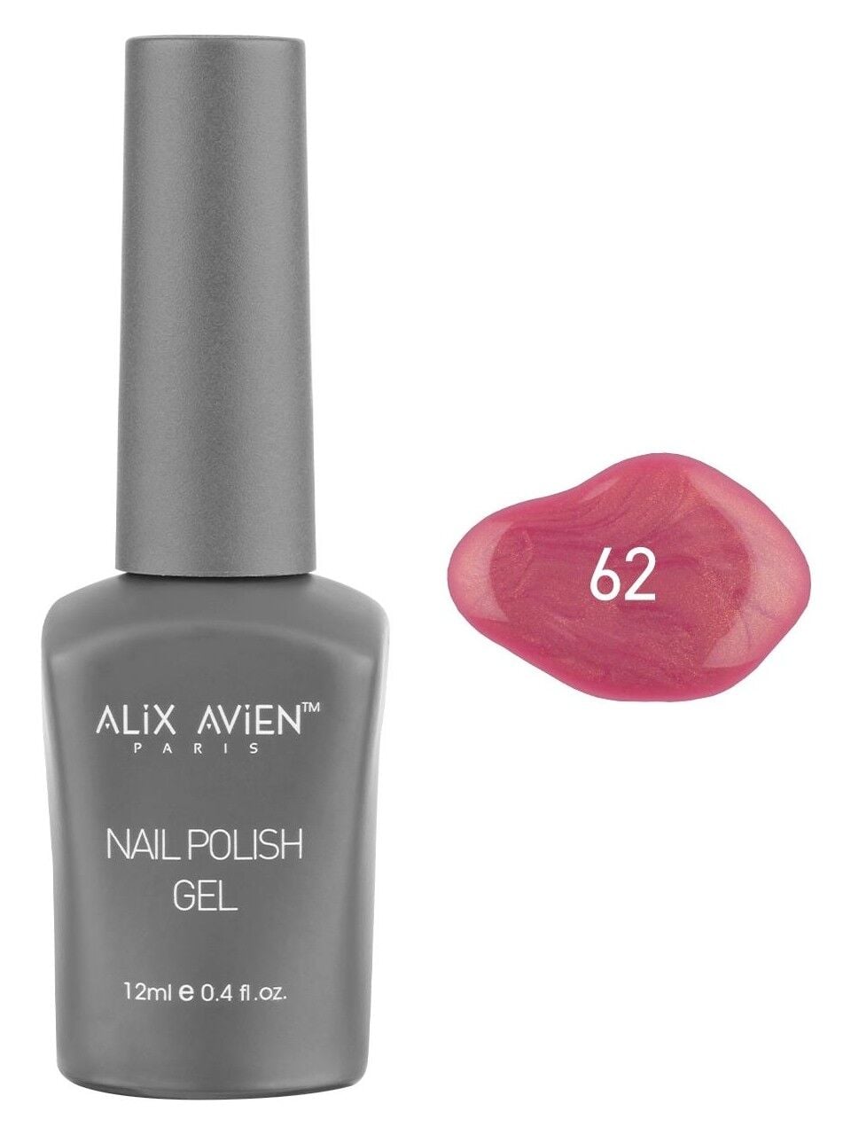 ALİX AVİEN Uv Kalıcı Oje - Gel Polish 12 ML NO:062