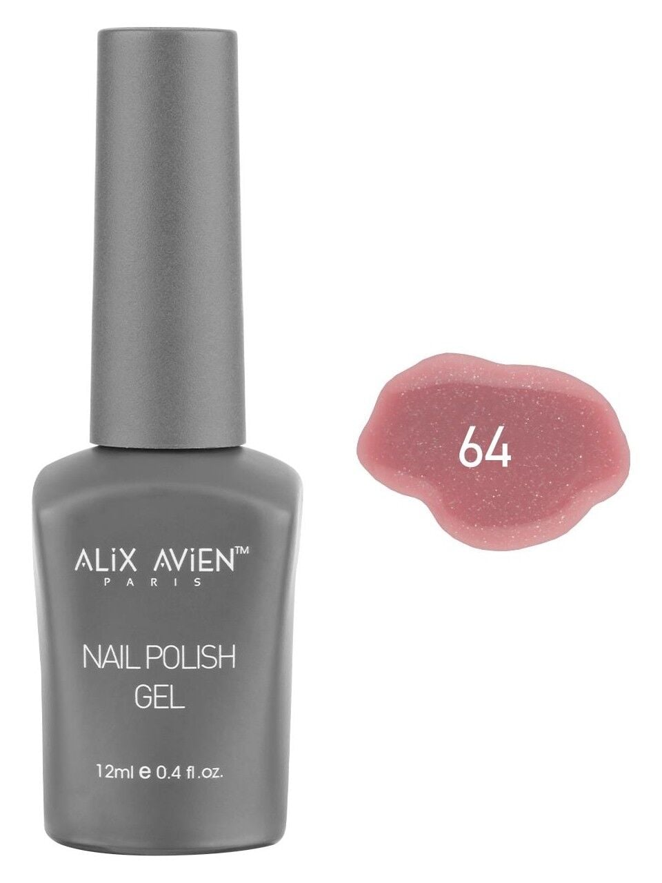 ALİX AVİEN Uv Kalıcı Oje - Gel Polish 12 ML NO:064
