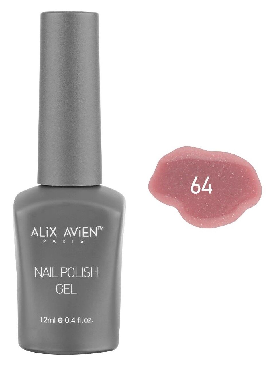 ALİX AVİEN Uv Kalıcı Oje - Gel Polish 12 ML NO:064