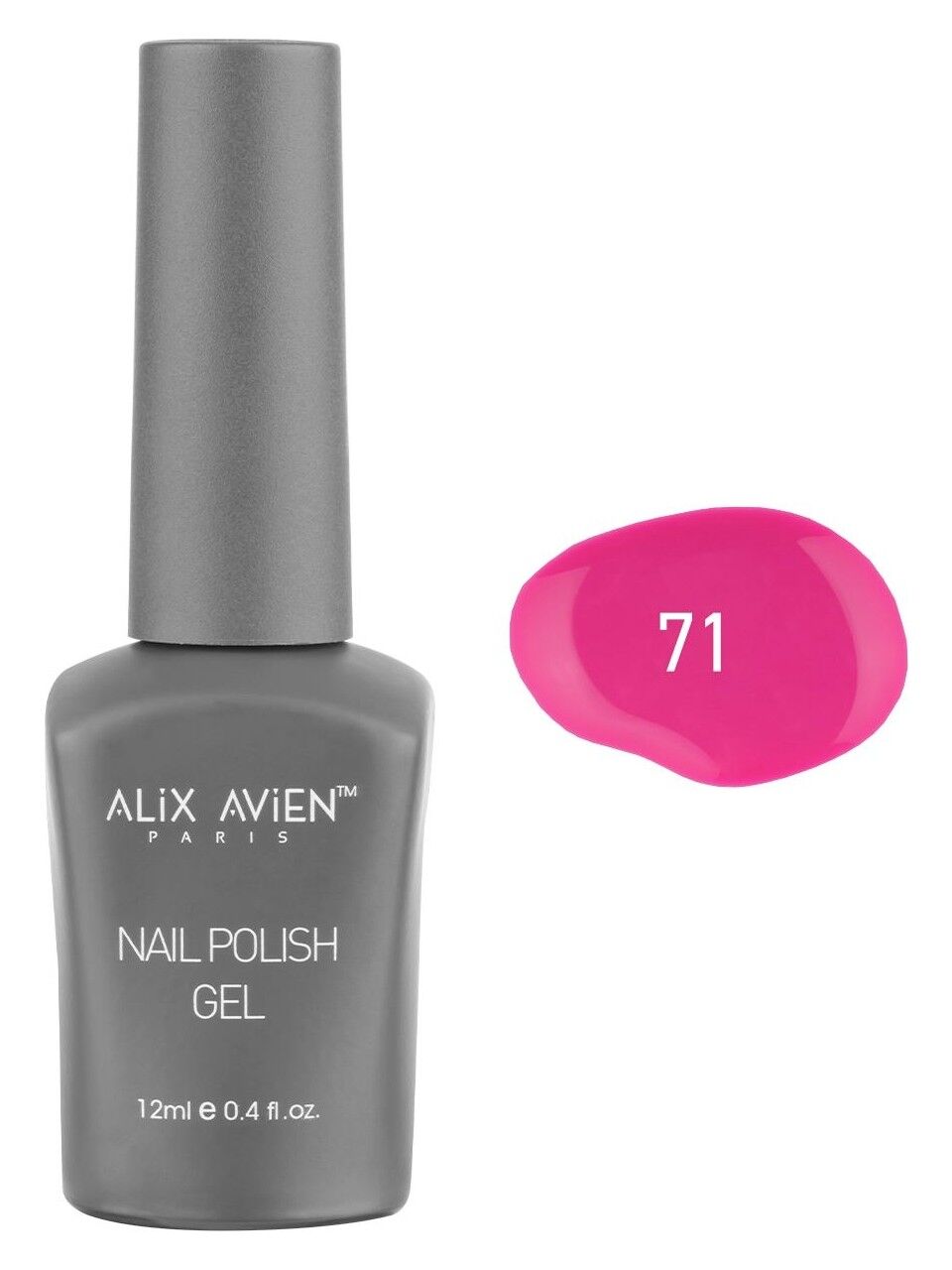 ALİX AVİEN Uv Kalıcı Oje - Gel Polish 12 ML NO:071