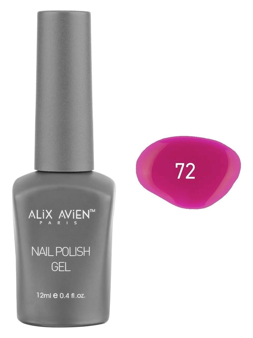 ALİX AVİEN Uv Kalıcı Oje - Gel Polish 12 ML NO:072