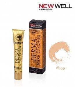 NEW WELL DERMA MAKE-UP COVER KAPATICI 02 BRONZE