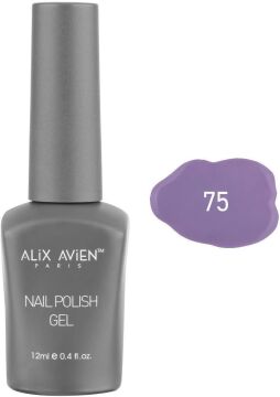 ALİX AVİEN Uv Kalıcı Oje - Gel Polish 12 ML NO:075