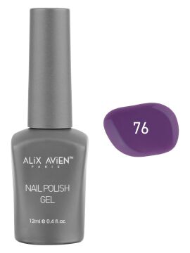 ALİX AVİEN Uv Kalıcı Oje - Gel Polish 12 ML NO:076