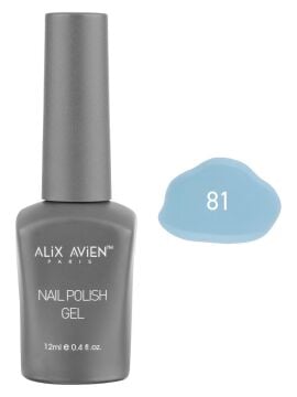 ALİX AVİEN Uv Kalıcı Oje - Gel Polish 12 ML NO:081