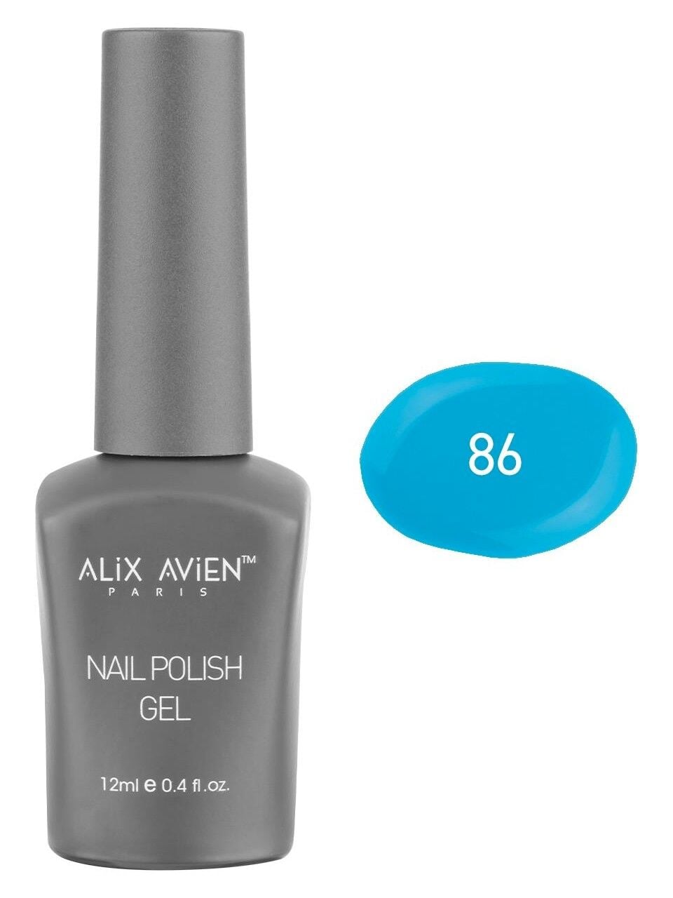 ALİX AVİEN Uv Kalıcı Oje - Gel Polish 12 ML NO:086