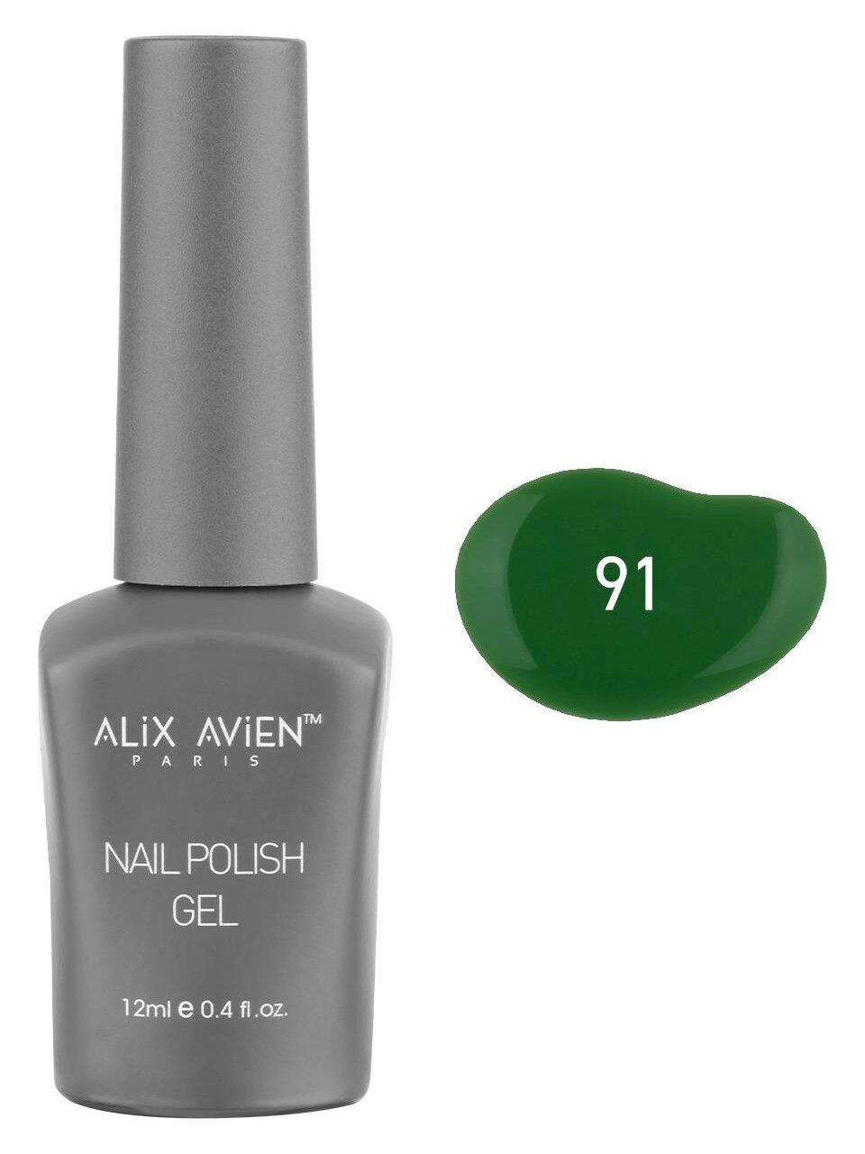 ALİX AVİEN Uv Kalıcı Oje - Gel Polish 12 ML NO:091