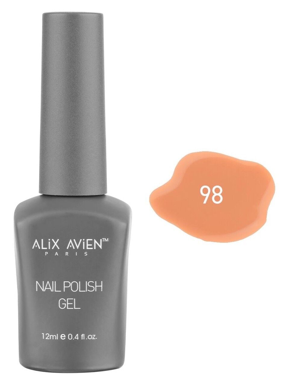 ALİX AVİEN Uv Kalıcı Oje - Gel Polish 12 ML NO:098