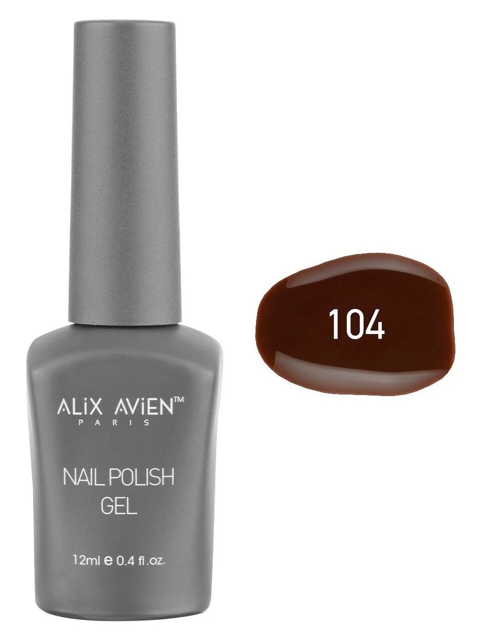 ALİX AVİEN Uv Kalıcı Oje - Gel Polish 12 ML NO:104