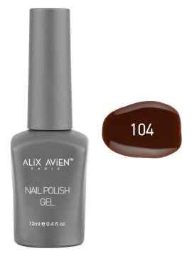 ALİX AVİEN Uv Kalıcı Oje - Gel Polish 12 ML NO:104