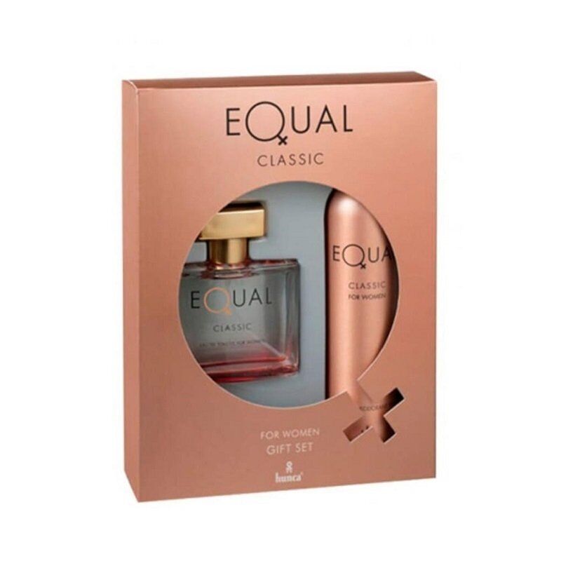 EQUAL BAYAN PARFÜN SETİ CLASSIC EDT + DEO