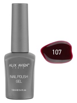 ALİX AVİEN Uv Kalıcı Oje - Gel Polish 12 ML NO:107
