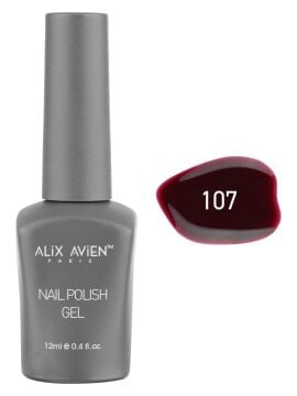 ALİX AVİEN Uv Kalıcı Oje - Gel Polish 12 ML NO:107