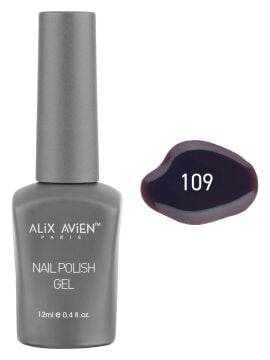 ALİX AVİEN Uv Kalıcı Oje - Gel Polish 12 ML NO:109