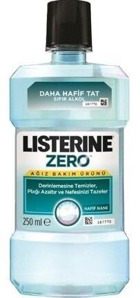 LISTERINE AĞIZ BAKIM SUYU 250ml ZERO