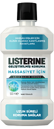 LISTERINE AĞIZ BAKIM SUYU 500 ML HASSASİYET İÇİN