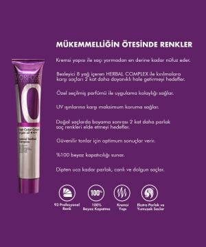 MORFOSE 10 SAÇ BOYASI 100ml / 9.1   Ekstra Açık Küllü Kumral