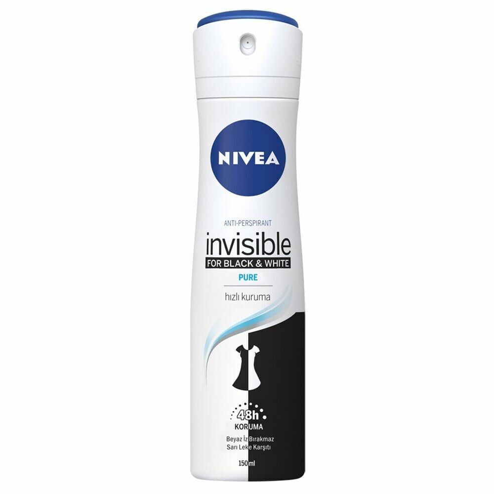 NIVEA BAYAN DEODORANT İNVİSİBLE PURE