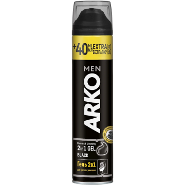 ARKO MEN TIRAŞ JELİ 200ml Black 2in1