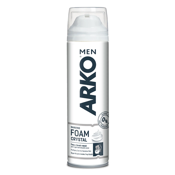 ARKO MEN TIRAŞ KÖPÜĞÜ 200ml Crystal