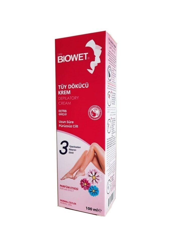BİOWET BAYAN TÜY DÖKÜCÜ KREM 100ml Normal Ciltler