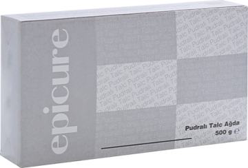 EPİCURE SİR AĞDA KALIP PUDRALI TALC 500ml