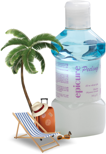 EPİCURE TUZ PEELİNG 360gr MARINE