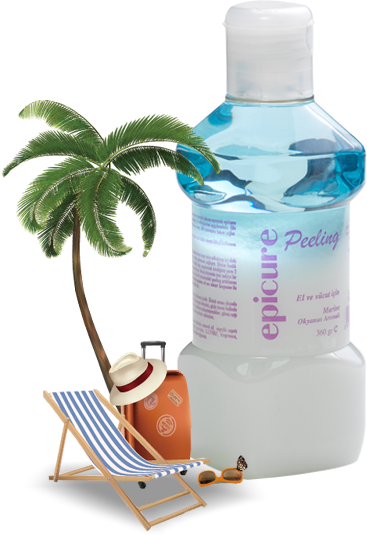 EPİCURE TUZ PEELİNG 360gr MARINE