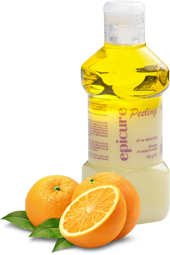 EPİCURE TUZ PEELİNG 360gr ORANGE