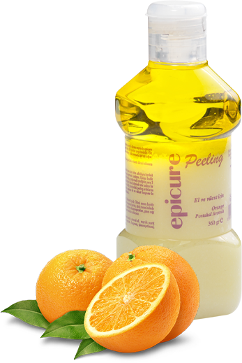 EPİCURE TUZ PEELİNG 360gr ORANGE