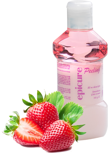 EPİCURE TUZ PEELİNG 360gr STRAWBERRY