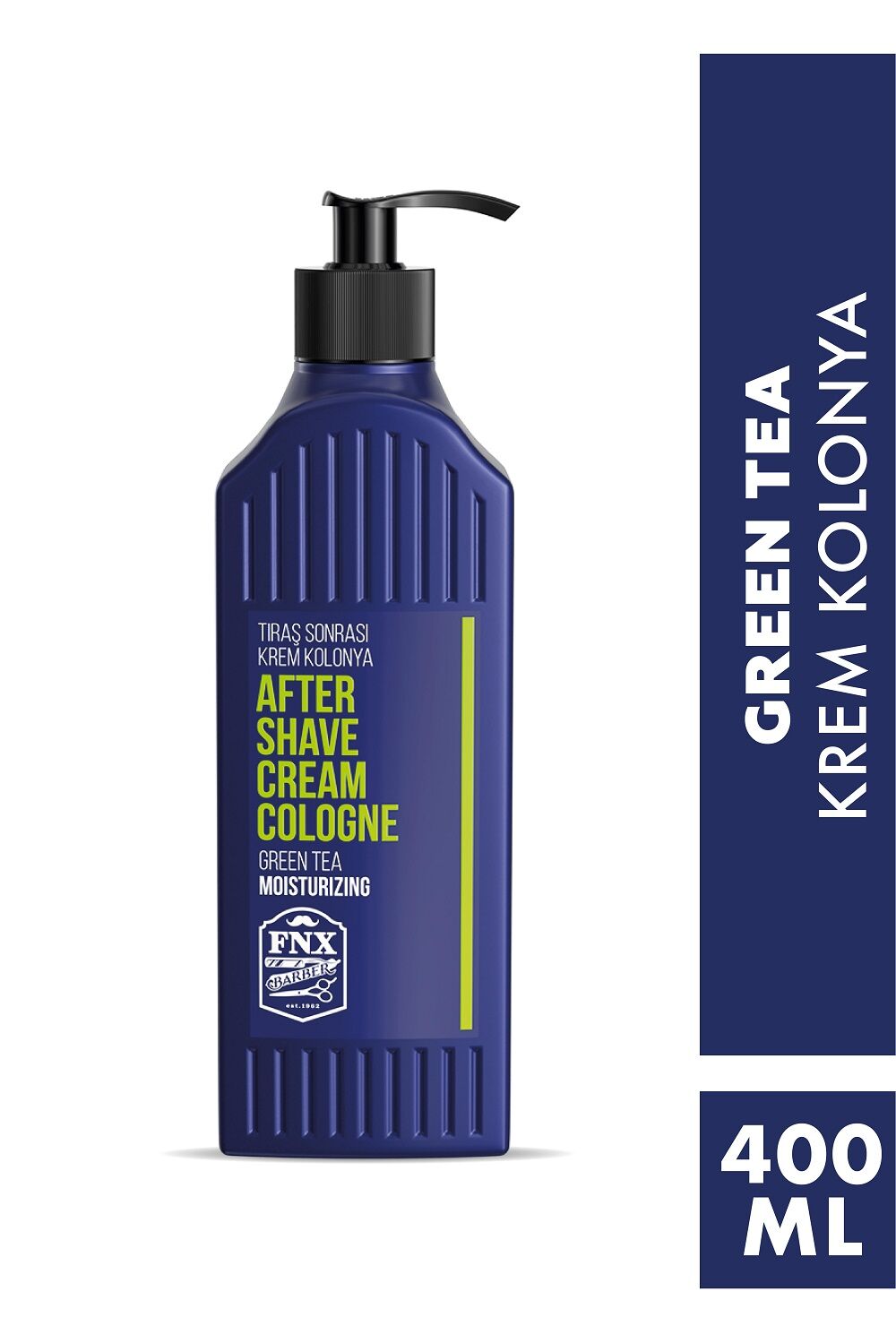 FNX BARBER KREM KOLONYA 400ml Yeşilçay