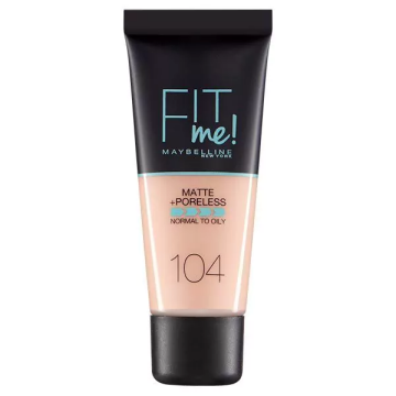 MAYBELLINE FONDOTEN FIT ME MATTE 104
