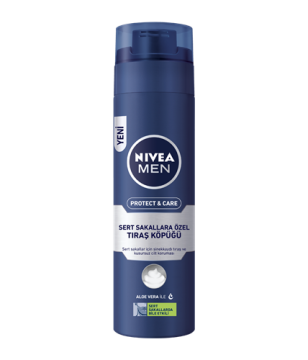 NIVEA MEN TIRAŞ KÖPÜĞÜ SERT SAKALLARA ÖZEL NEML.